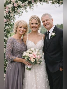 ✨Mother of the Bride Gown – Custom Made | Size 12 | Never Worn NWOT✨